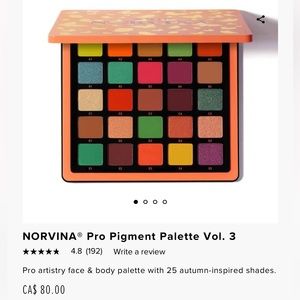 Anastasia Beverly Hills • Norvina pro pigment palette volume 3